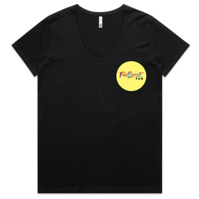 Footloose Fun - Women's shirt (V neck) Thumbnail